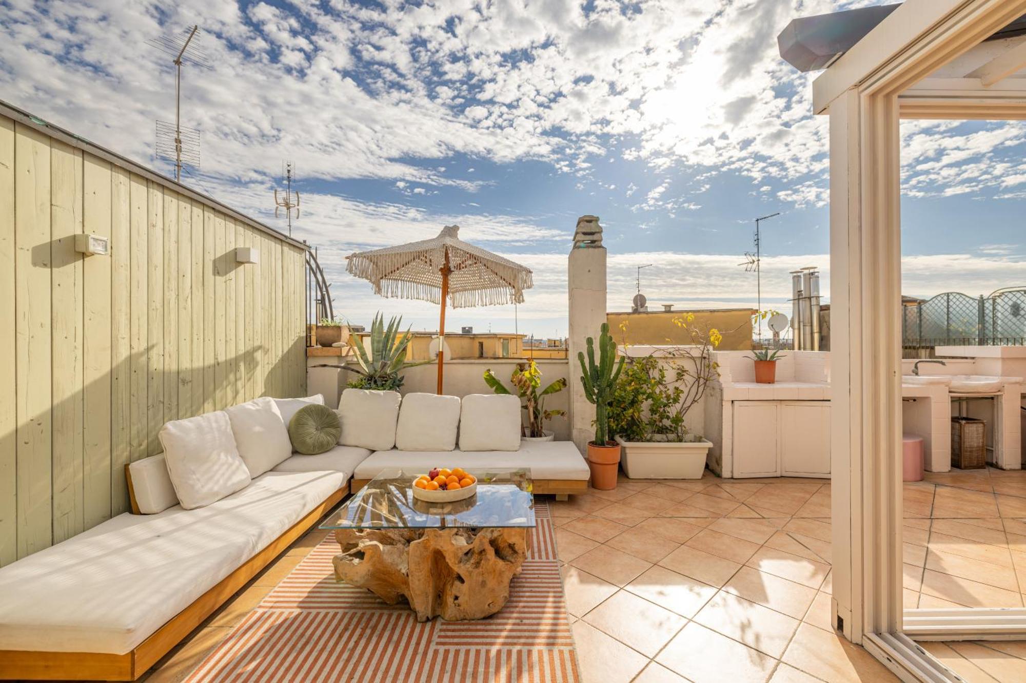 Aria Penthouse & Garden Apartment Roma Ngoại thất bức ảnh