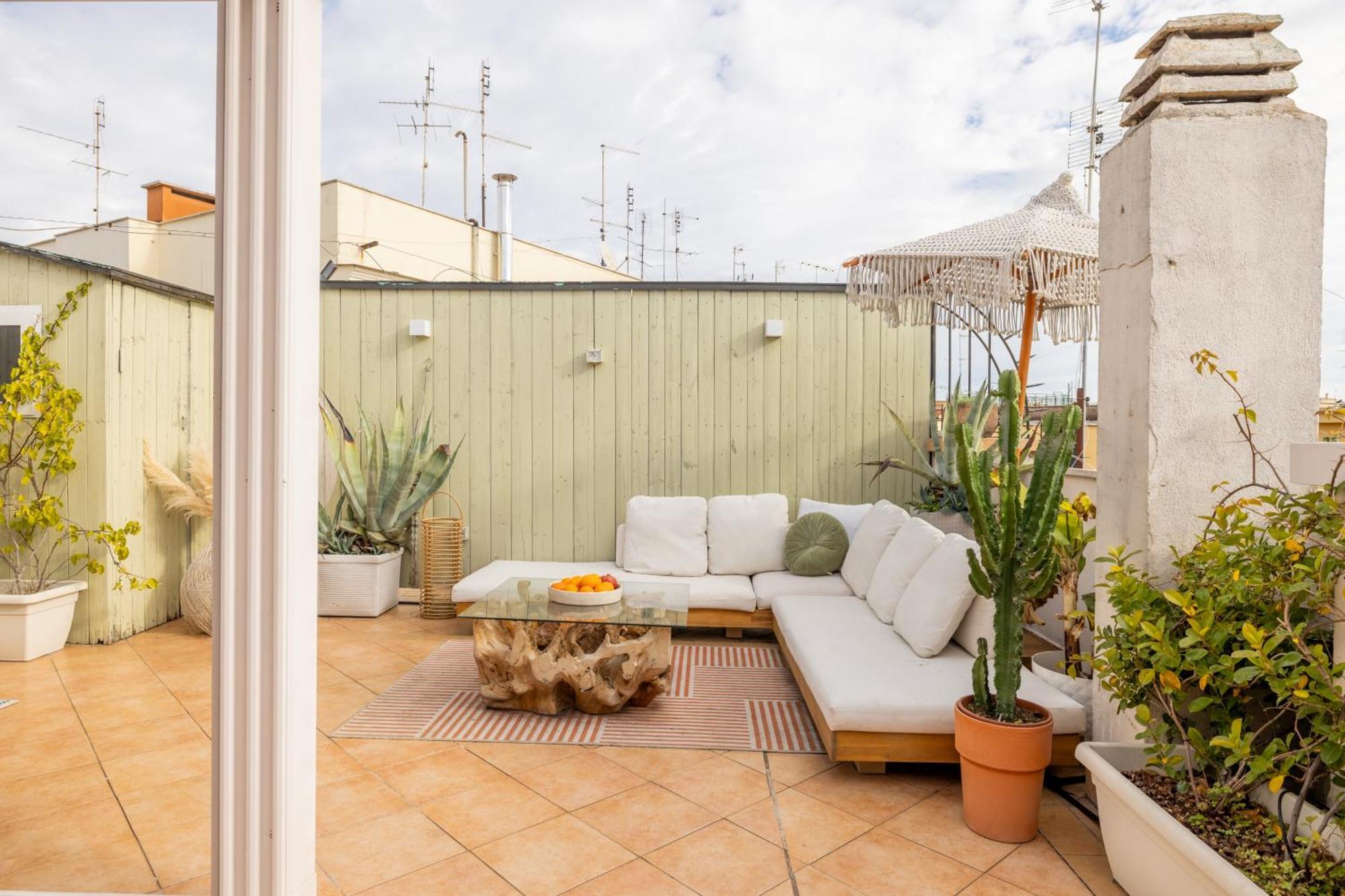 Aria Penthouse & Garden Apartment Roma Ngoại thất bức ảnh