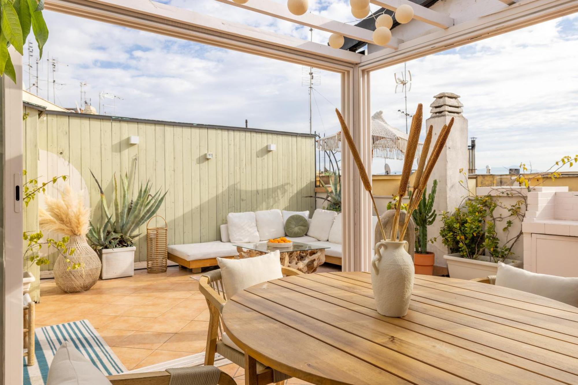 Aria Penthouse & Garden Apartment Roma Ngoại thất bức ảnh