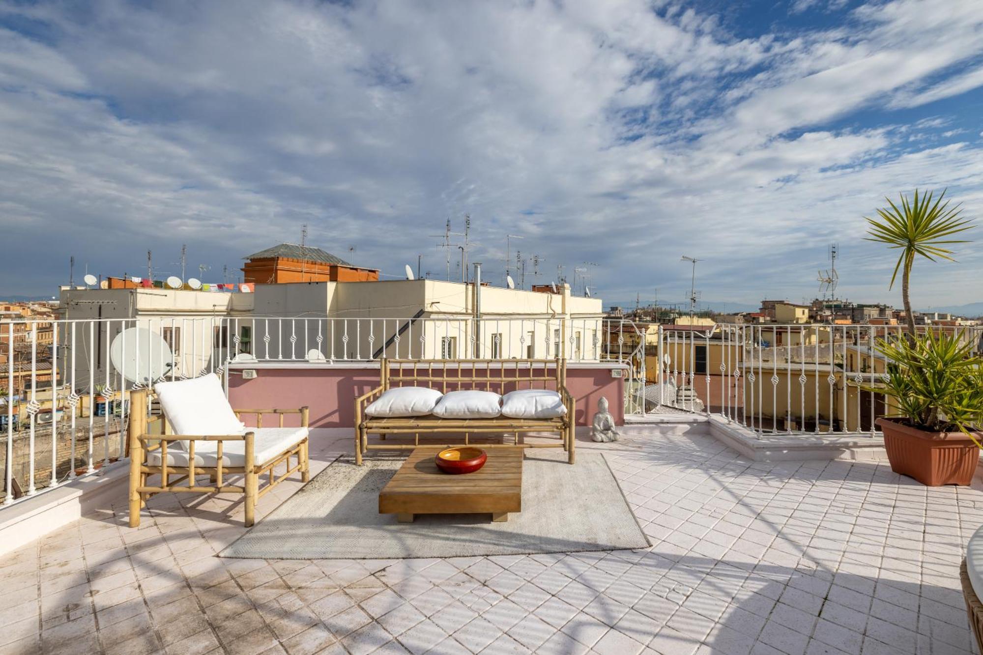 Aria Penthouse & Garden Apartment Roma Ngoại thất bức ảnh